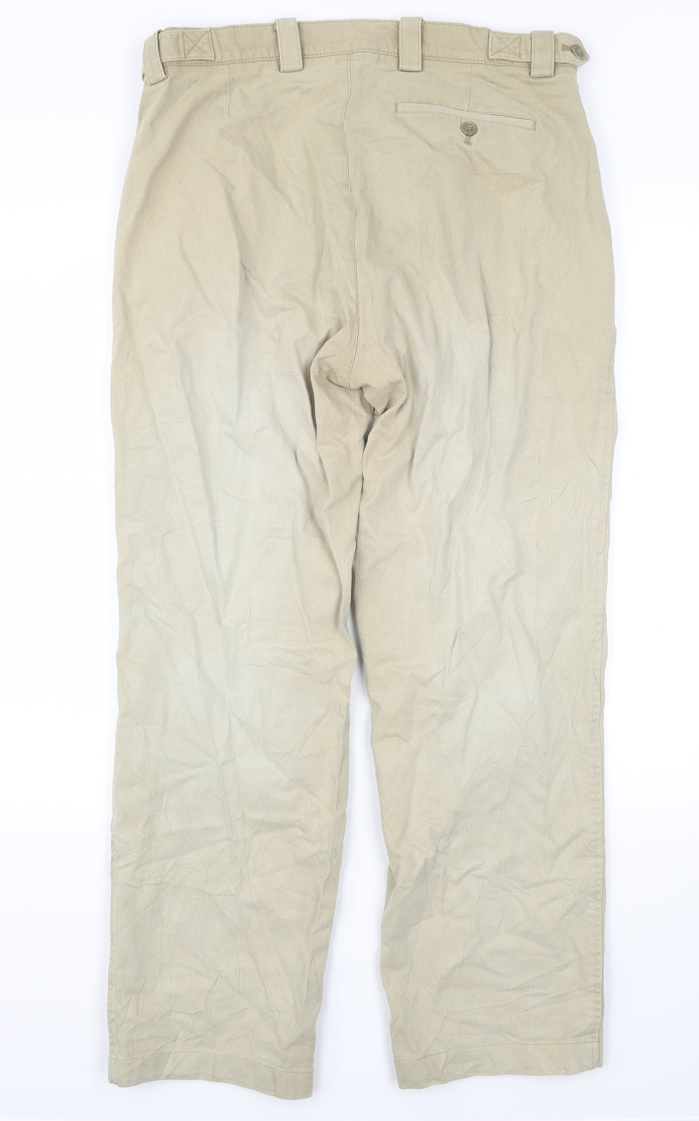 Augusta Mens Beige   Trousers  Size 32 L29 in
