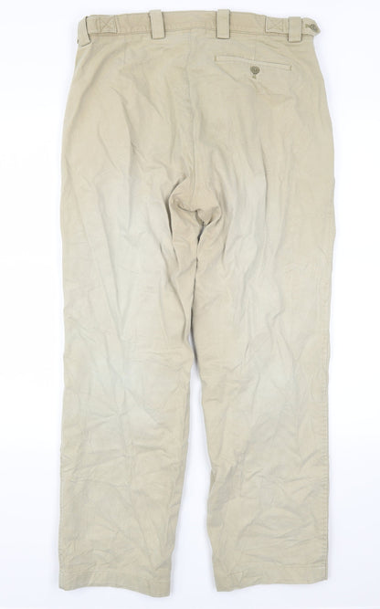 Augusta Mens Beige   Trousers  Size 32 L29 in