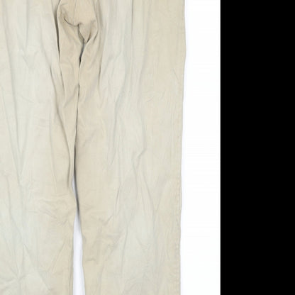 Augusta Mens Beige   Trousers  Size 32 L29 in