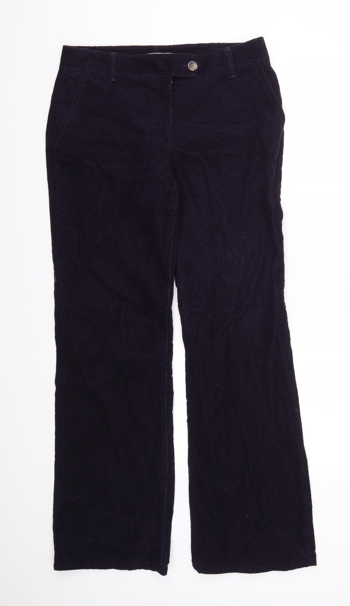 Womens UK Size 32 Ann Taylor Regular Fit  Purple Trousers