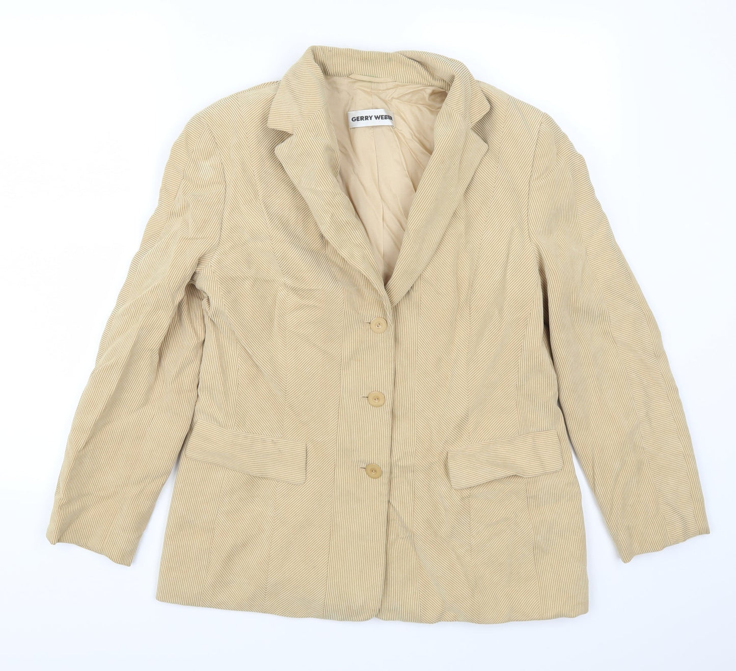 Gerry Weber Womens Beige   Jacket Suit Jacket Size 38