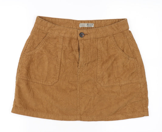 Womens UK Size 12 denim co A-Line Corduroy Skirt
