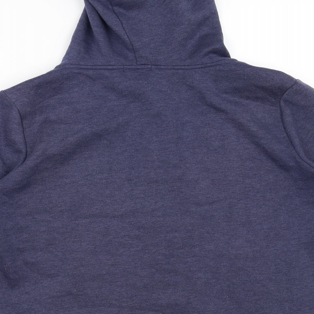 Papaya Mens Blue   Full Zip Sweatshirt Size M
