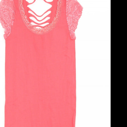 B&X Womens Pink   Basic T-Shirt Size M