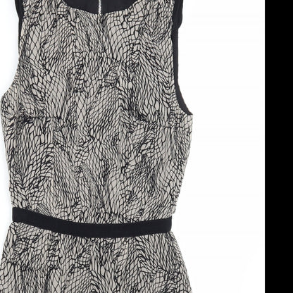 Topshop Womens Black   A-Line  Size 8