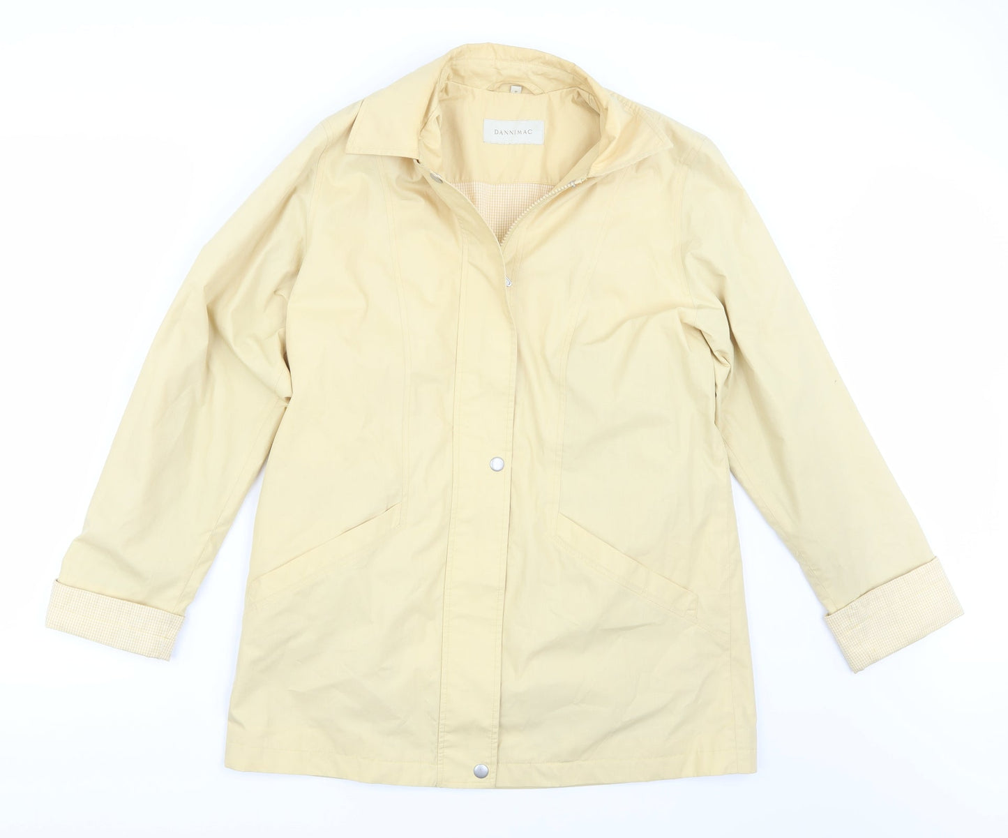 Womens UK Size S Dannimac Yellow Jacket