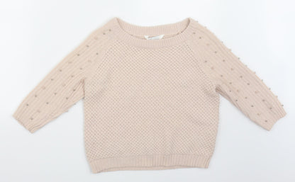 Diamonds Womens Pink   Pullover Jumper Size 12