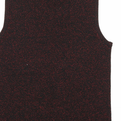 Bonmarché Womens Black   Henley Jumper Size S