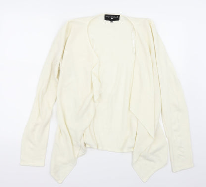 Originals  Womens White   Cardigan Jumper Size M