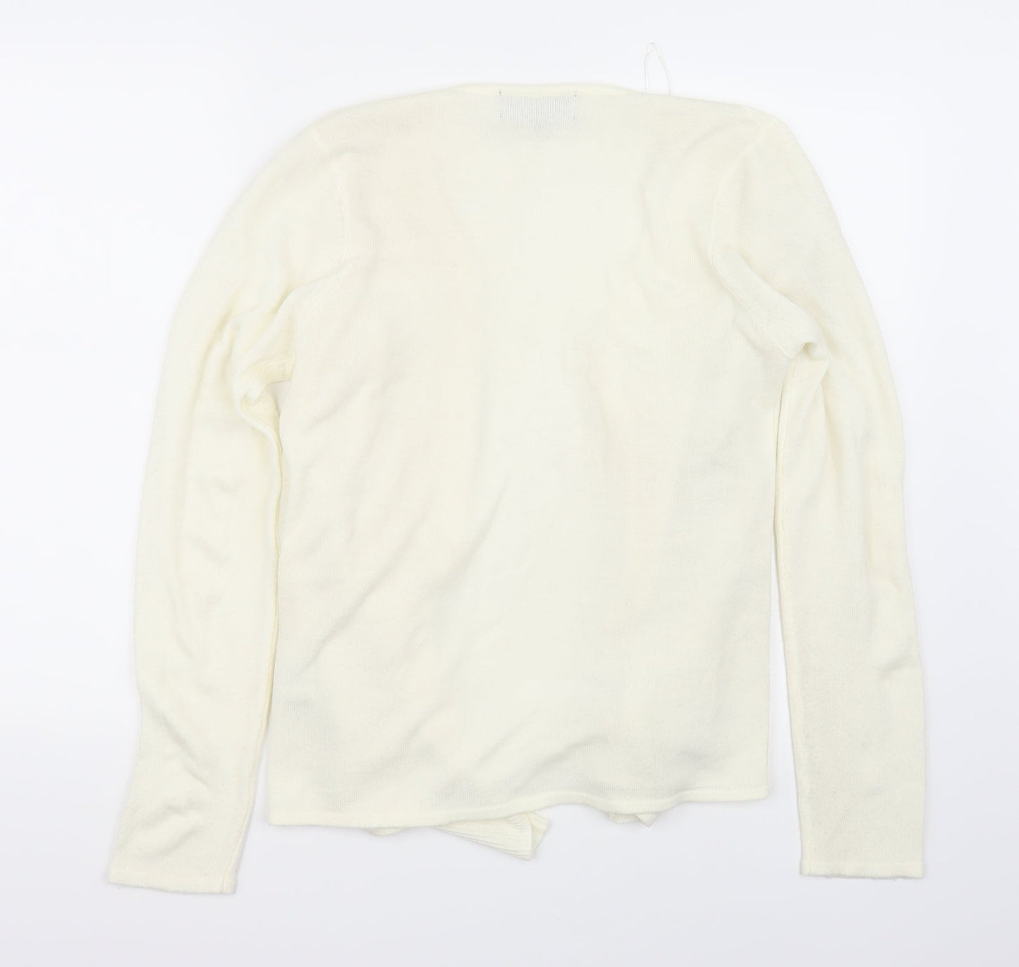 Originals  Womens White   Cardigan Jumper Size M