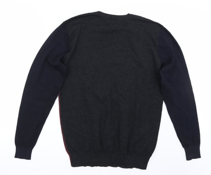 Easy Mens Black   Pullover Jumper Size M