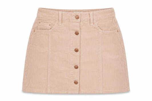 Womens UK Size 8 River Island A-Line Corduroy Skirt