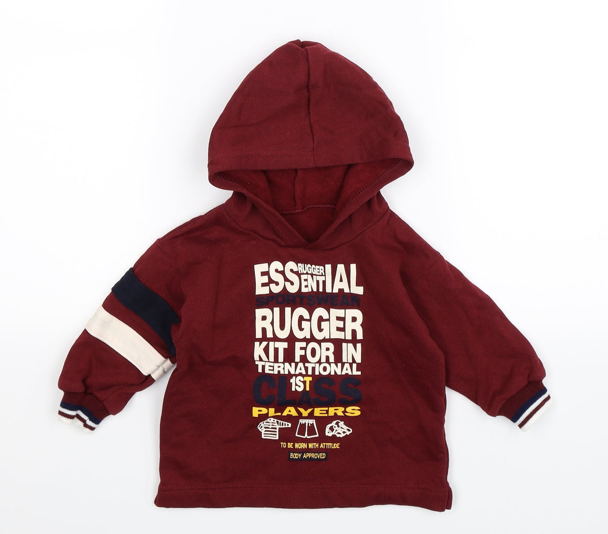 Merc Boys Brown  Jersey Basic Casual Size 12-18 Months