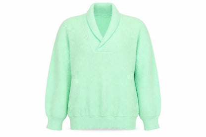 FROG Womens Green  Knit Pullover Jumper Size L
