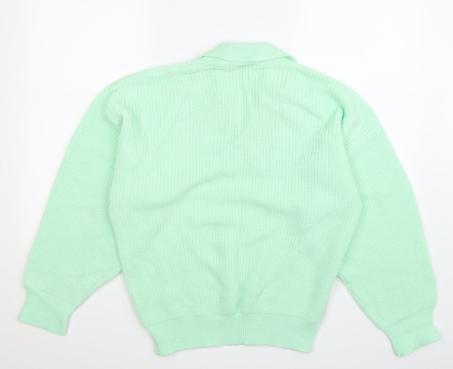 FROG Womens Green  Knit Pullover Jumper Size L