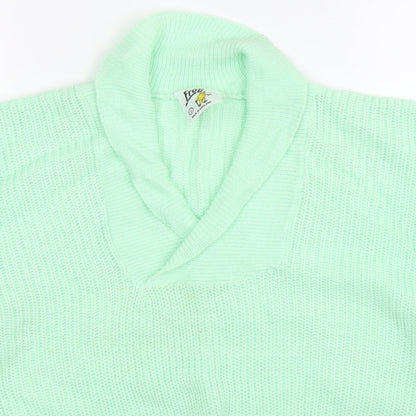 FROG Womens Green  Knit Pullover Jumper Size L