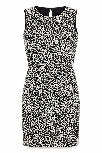 Next Womens Multicoloured Animal Print  Bodycon  Size 8