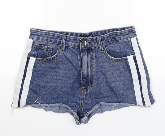 Womens UK Size 10 Momokrom Extra-Slim Fit Hot Pants Shorts