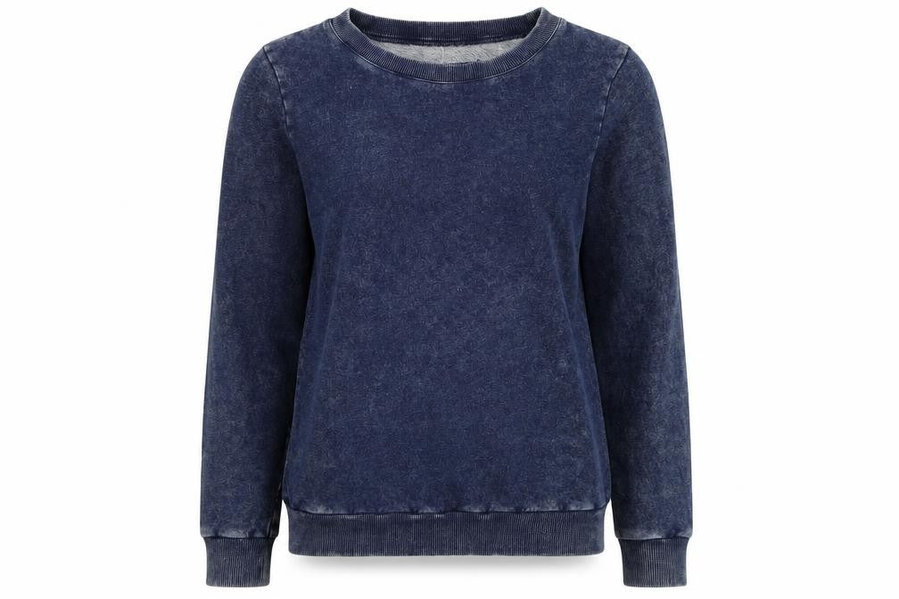 Womens Blue   Pullover Sweatshirt Size 12