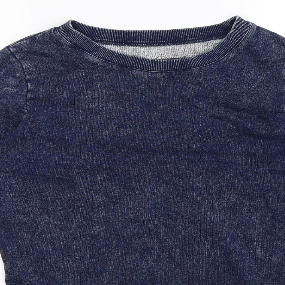 Womens Blue   Pullover Sweatshirt Size 12