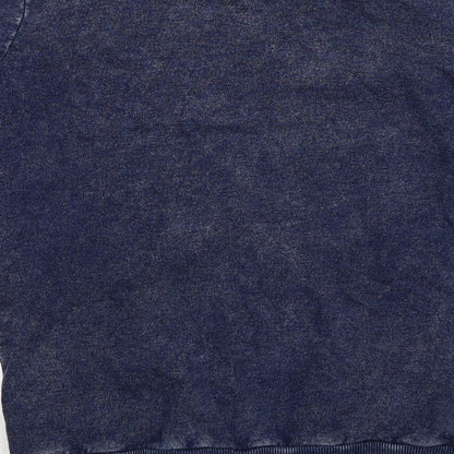 Womens Blue   Pullover Sweatshirt Size 12