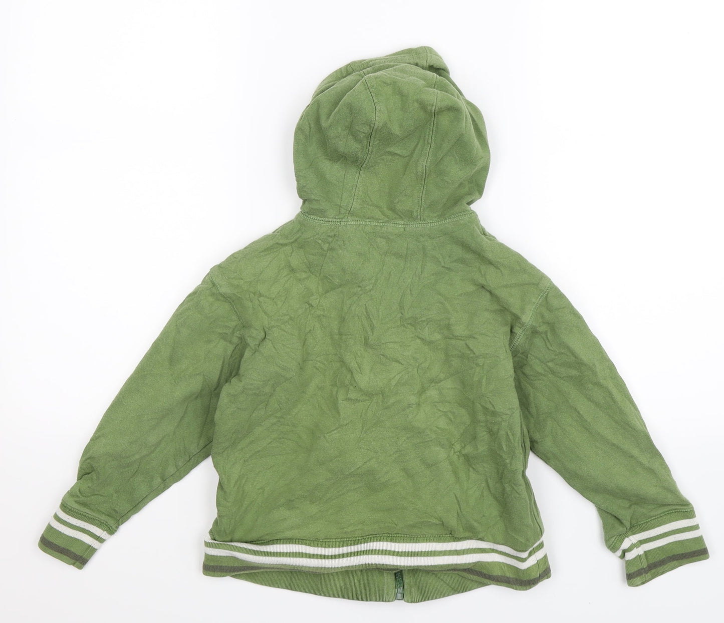 Vertbaudet Boys Green   Full Zip Hoodie Size 8 Years