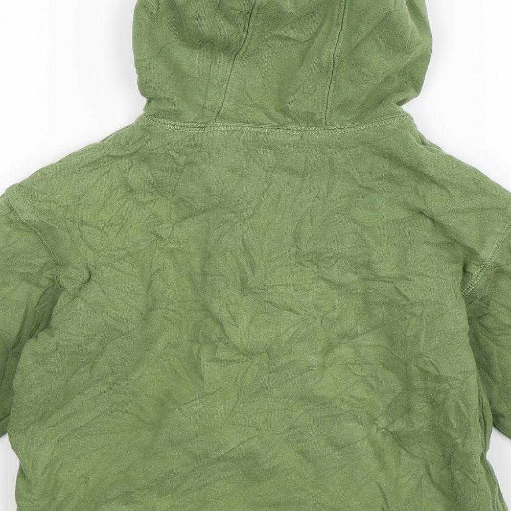 Vertbaudet Boys Green   Full Zip Hoodie Size 8 Years