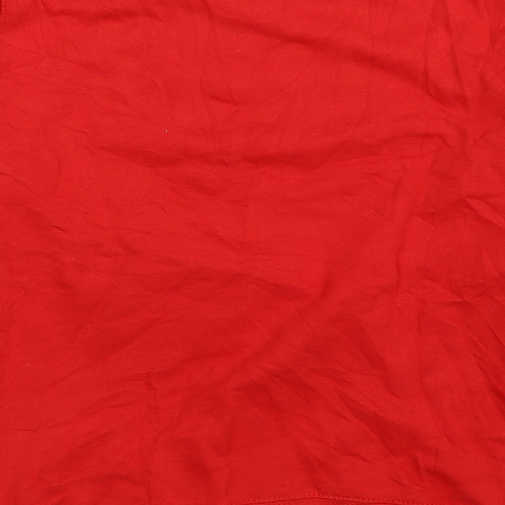 Mens UK Size S All We Do is Red Pullover Sweatshirt