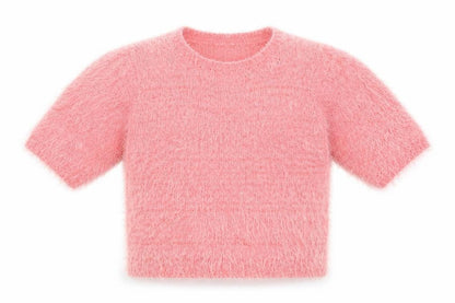 Young Dimension Girls Pink  Knit Pullover Jumper Size 12-13 Years