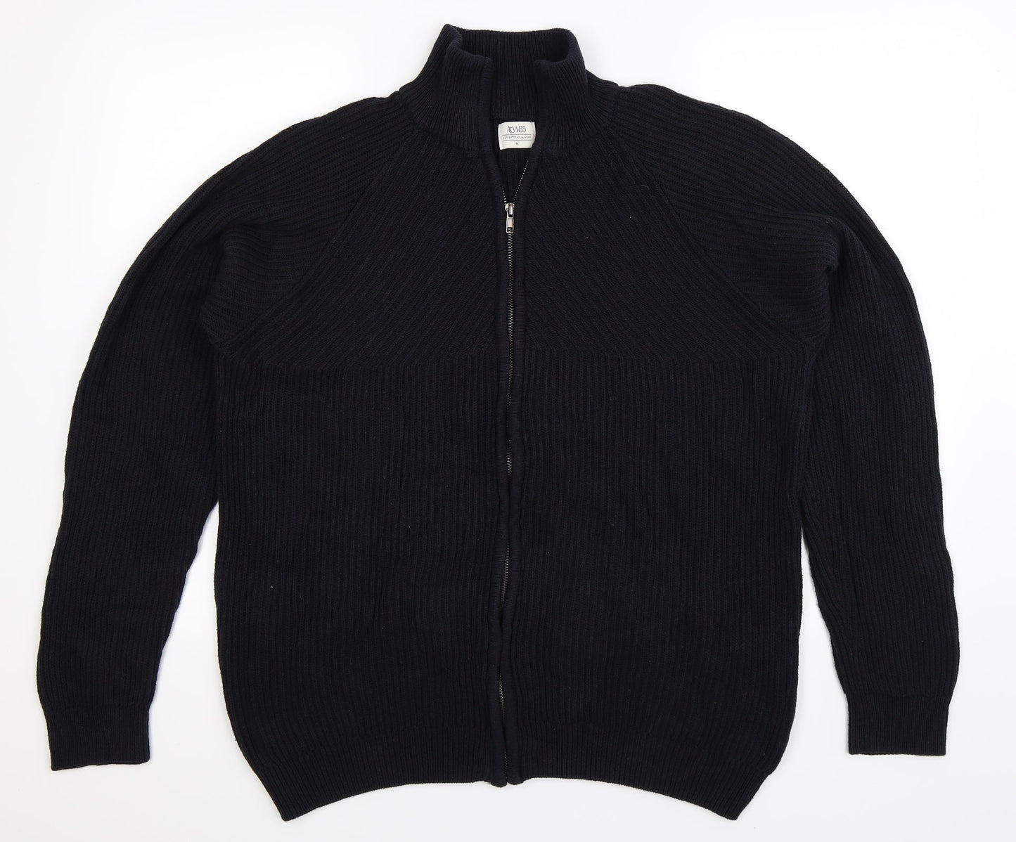 ACW85 Mens Blue  Knit Cardigan Jumper Size M