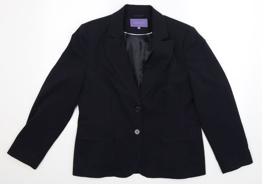 Autonomy Womens Blue   Jacket Suit Jacket Size 16