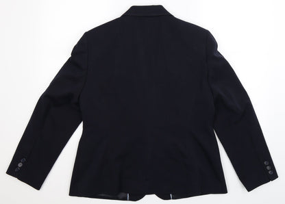 Autonomy Womens Blue   Jacket Suit Jacket Size 16