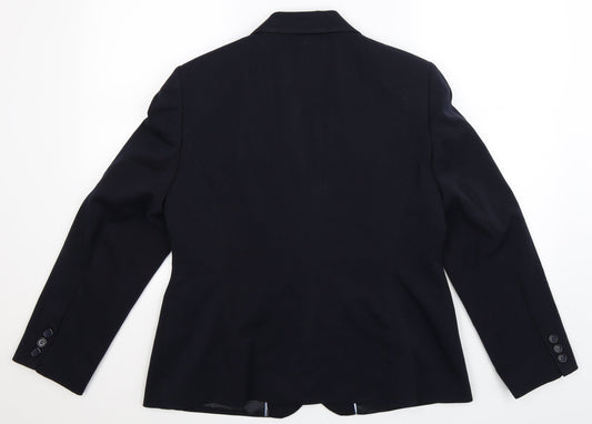 Autonomy Womens Blue   Jacket Suit Jacket Size 16