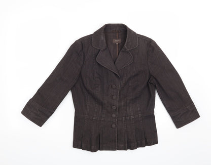 Womens UK Size 10 Per Una Brown Jacket