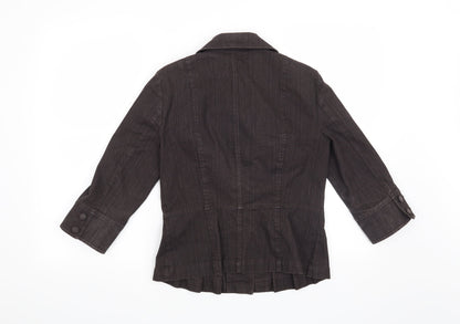 Womens UK Size 10 Per Una Brown Jacket
