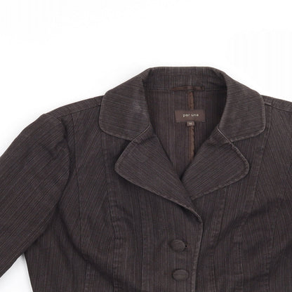 Womens UK Size 10 Per Una Brown Jacket