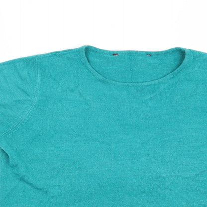 Bonmarché Womens Green Pullover Jumper Size 12