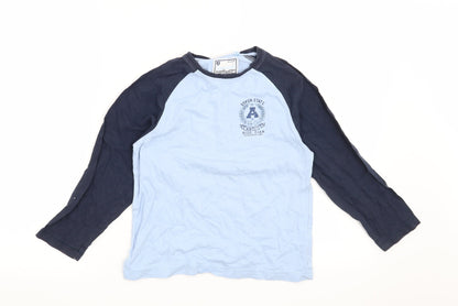 NEXT Boys Blue   Basic T-Shirt Size 6 Years  - Super State