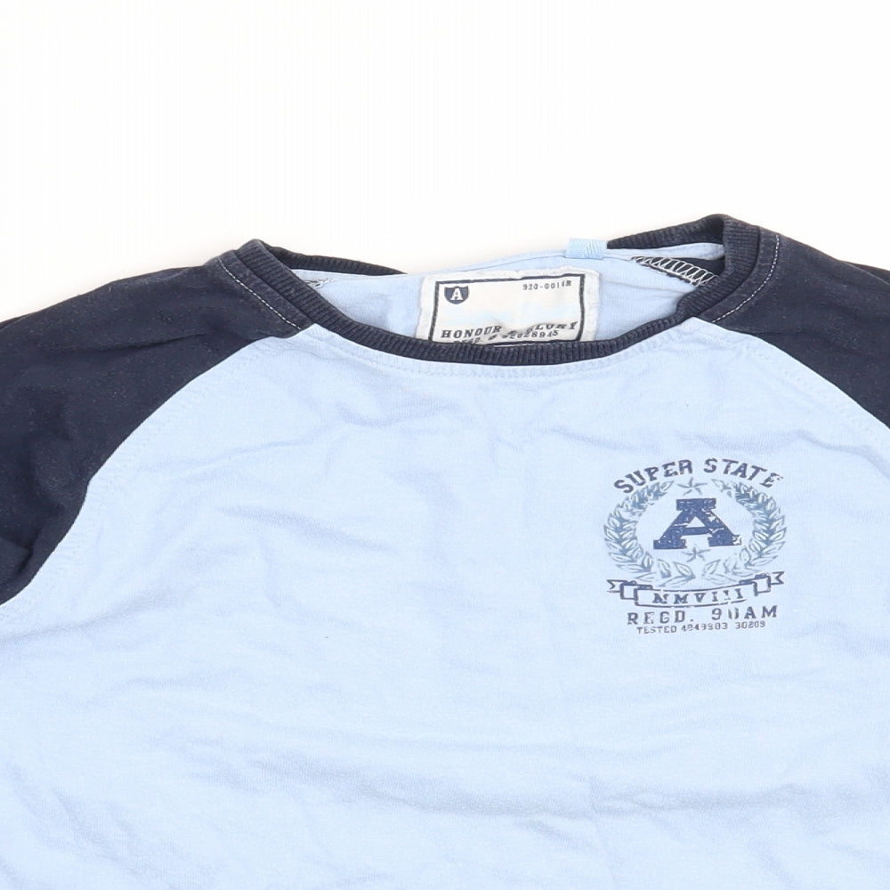 NEXT Boys Blue   Basic T-Shirt Size 6 Years  - Super State