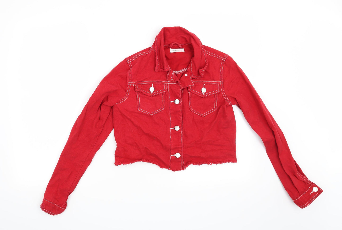 Womens UK Size 8 Urban Bliss Red Jacket