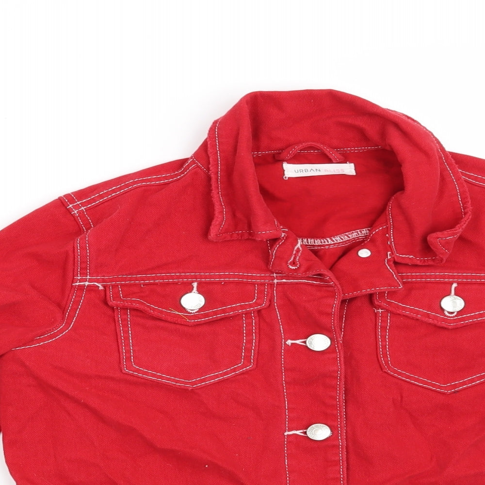 Womens UK Size 8 Urban Bliss Red Jacket
