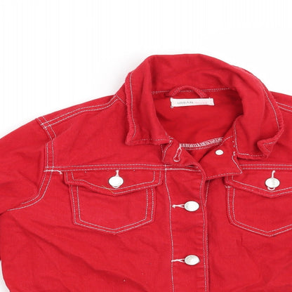 Womens UK Size 8 Urban Bliss Red Jacket