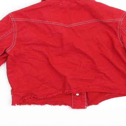 Womens UK Size 8 Urban Bliss Red Jacket