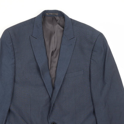 NEXT Womens Blue   Jacket Suit Jacket Size 40