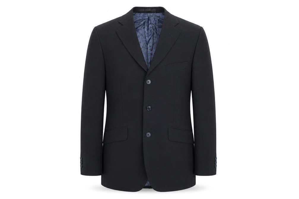 Mens UK Size 40 Preworn Regular Black Suit Jacket