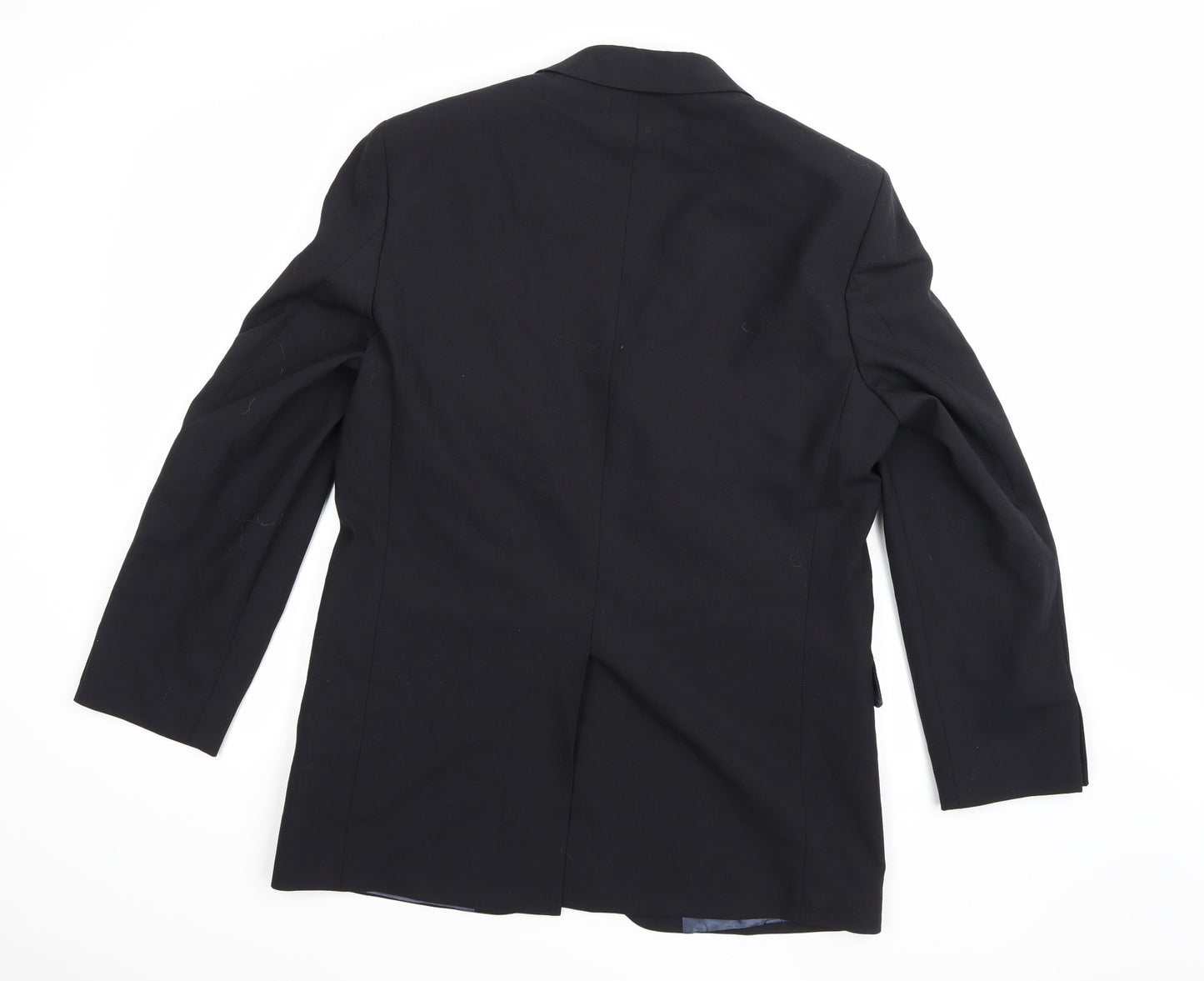 Mens UK Size 40 Preworn Regular Black Suit Jacket