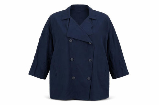 Womens UK Size 14 Marks and Spencer Blue Pea Coat
