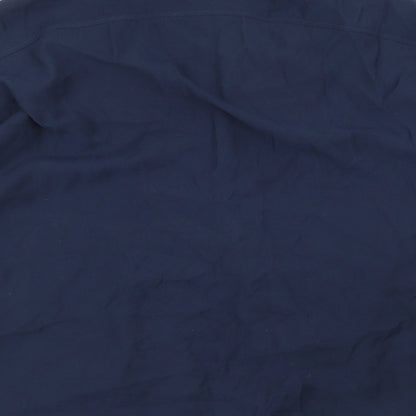 Womens UK Size 14 Marks and Spencer Blue Pea Coat