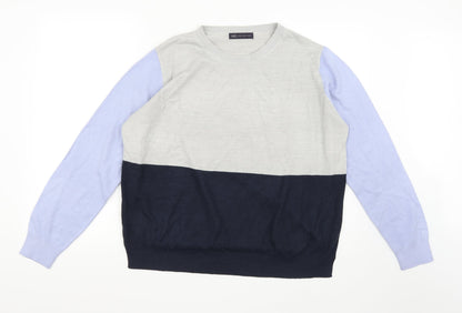 Marks & Spencer Womens Blue  Knit Pullover Jumper Size 16