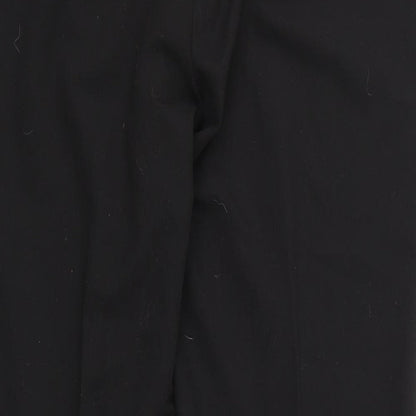 George Womens Black  Rayon Trousers  Size 14 L29 in